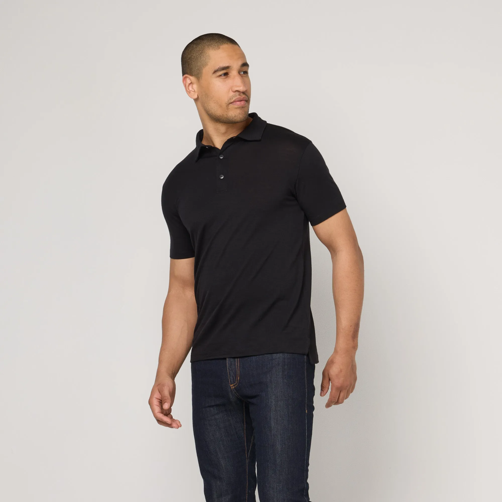 100% Wool Polo