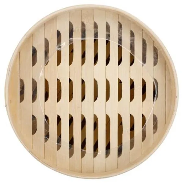 2 Layer Bamboo Steamer - 21cm