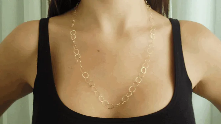 24" Gold Fill Chain Link Necklace