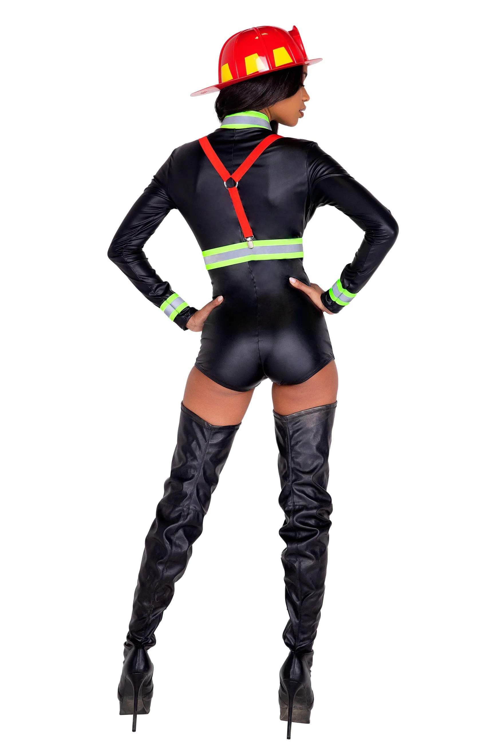 3 Piece Hot Fire Woman Costume