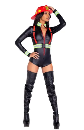 3 Piece Hot Fire Woman Costume