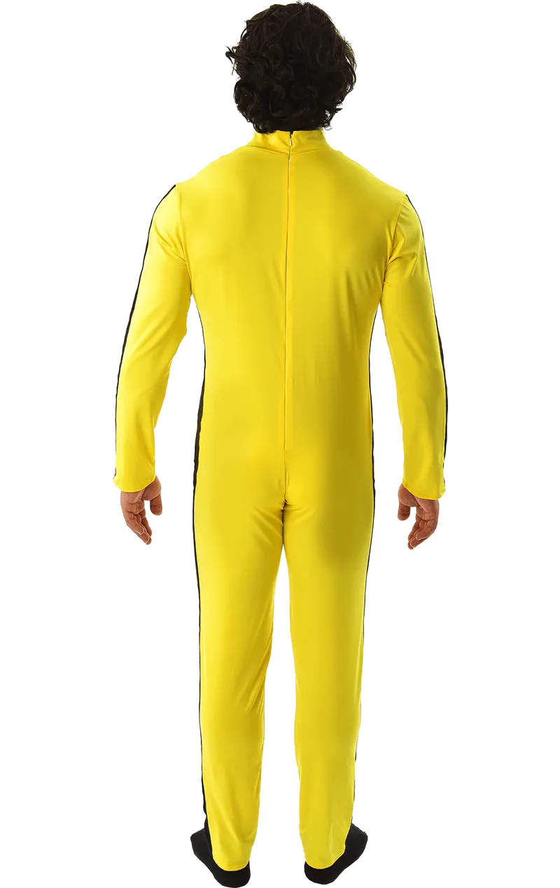 Adult Kill Bill Bruce Lee Jumpsuit Costume