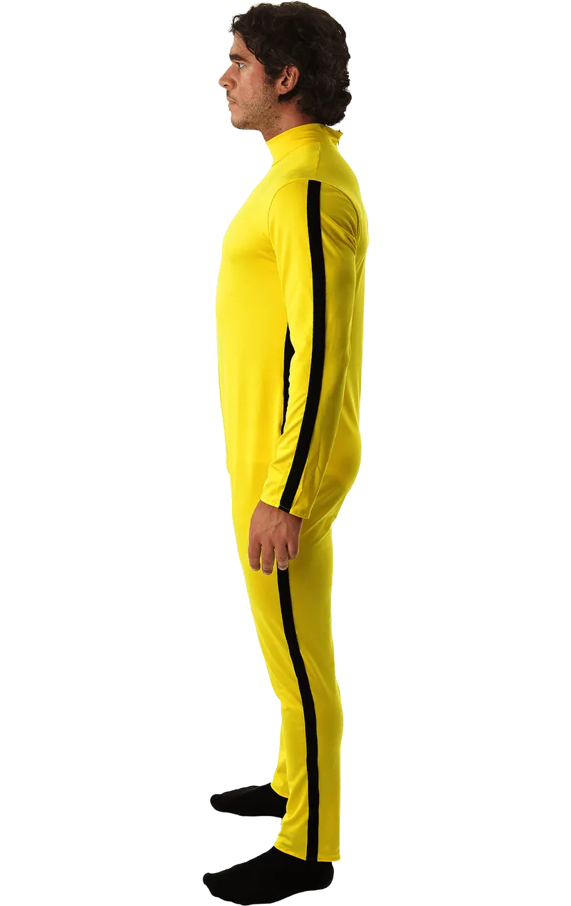 Adult Kill Bill Bruce Lee Jumpsuit Costume