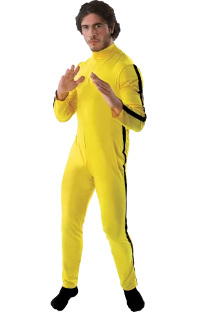 Adult Kill Bill Bruce Lee Jumpsuit Costume