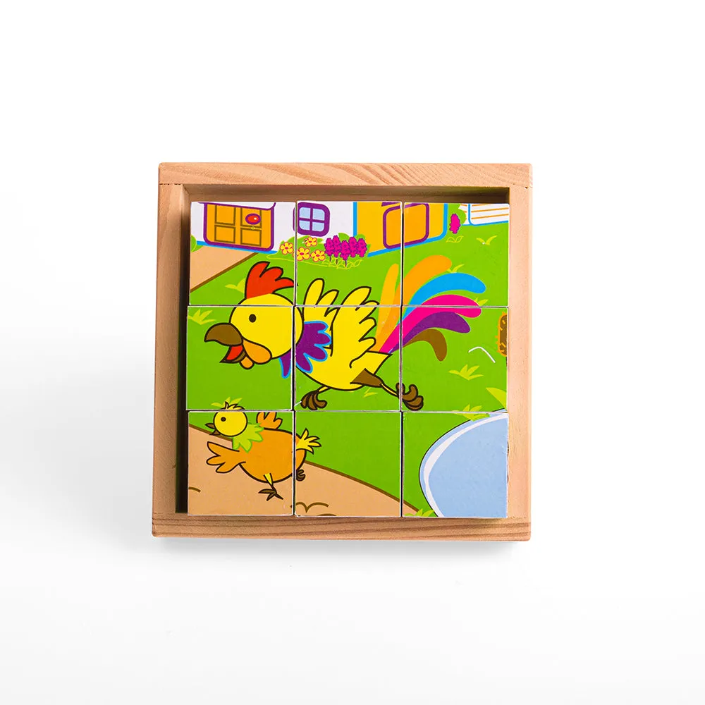 Animal Cube Puzzle