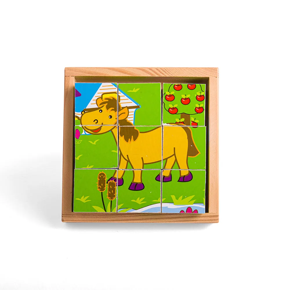 Animal Cube Puzzle