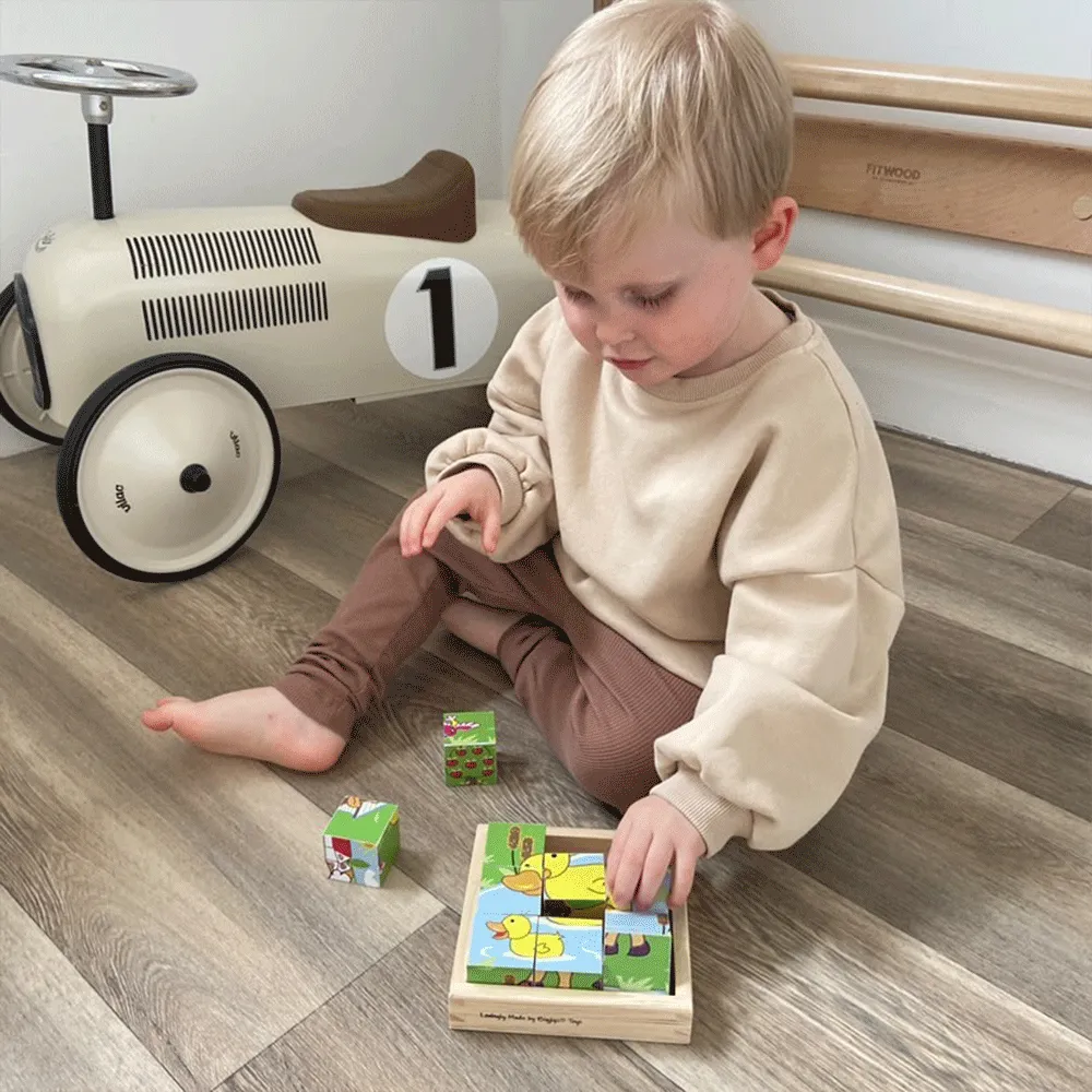 Animal Cube Puzzle