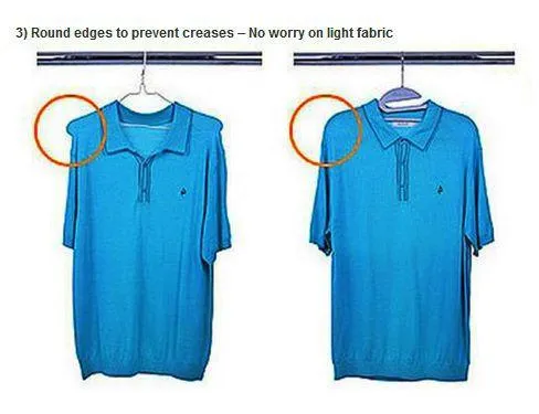 Anti-Slip Clothes Hangers (Set of 10)