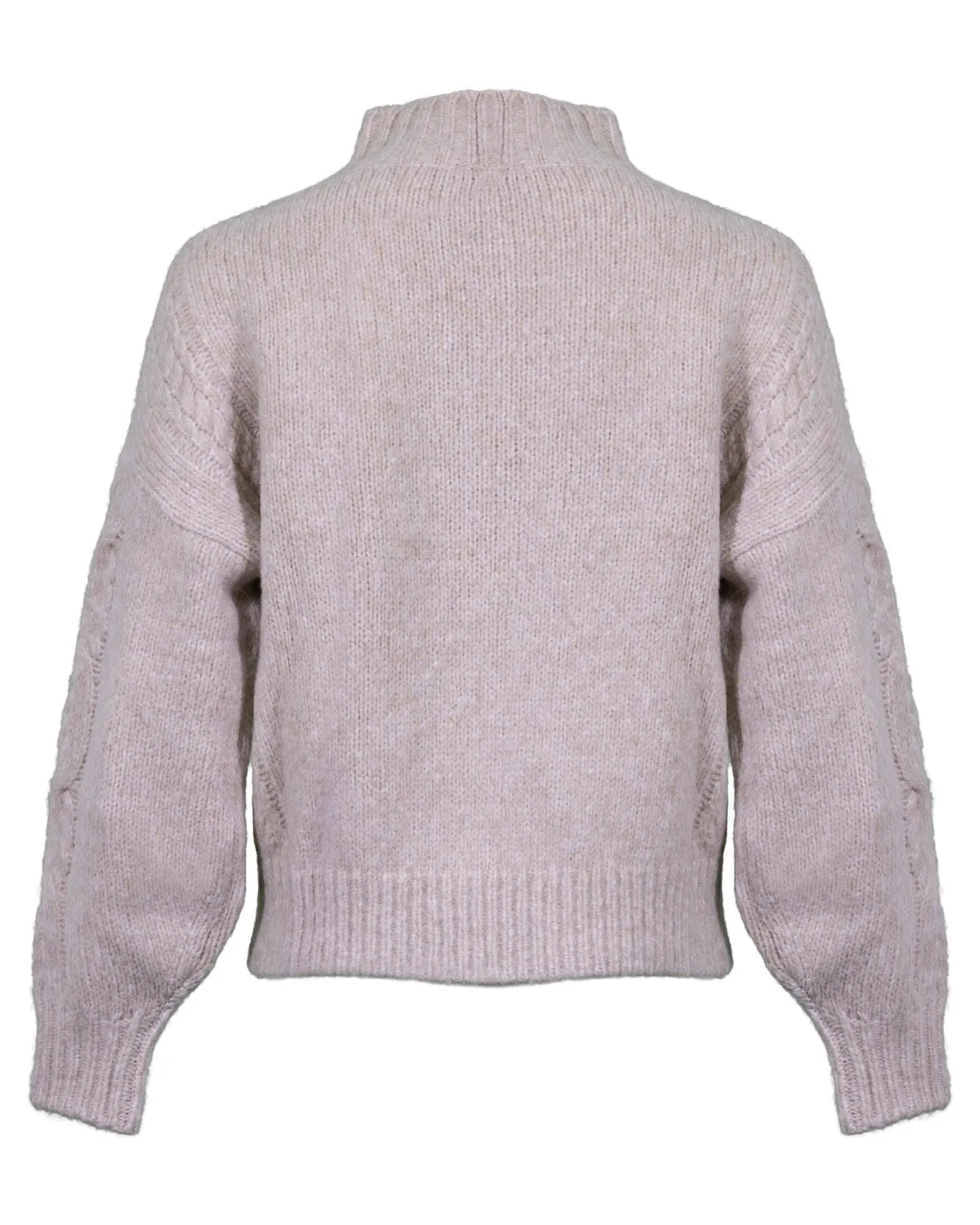 Argyle Cable Knit Pullover