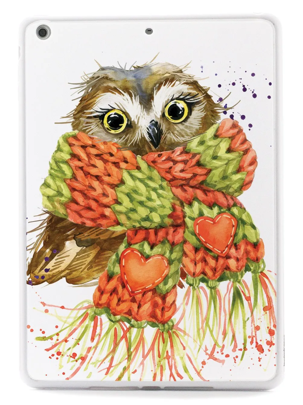 Autumn Owl with Scarf Case