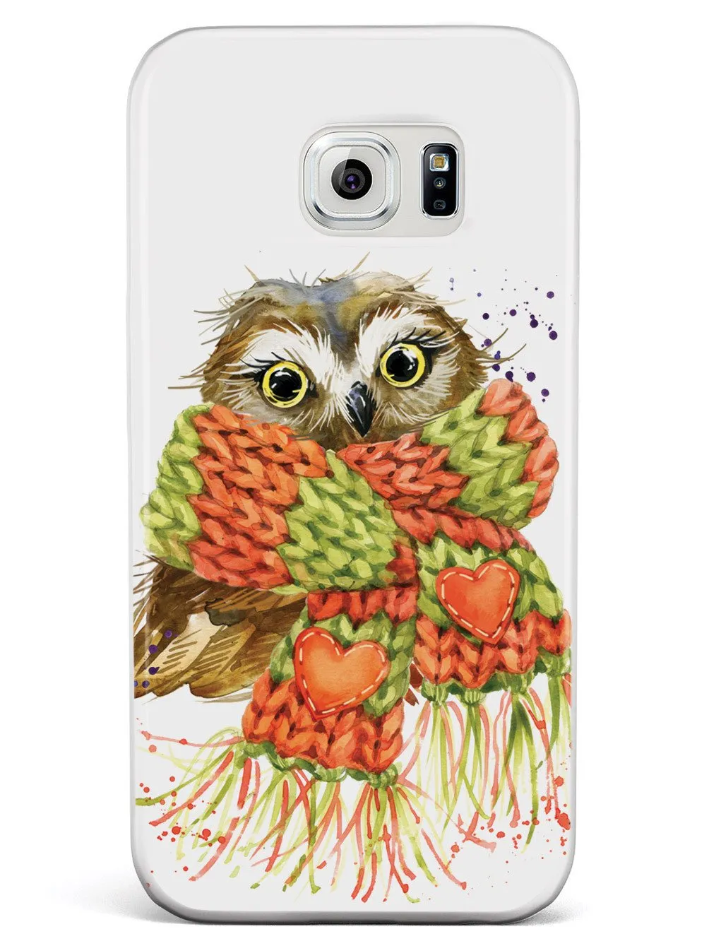 Autumn Owl with Scarf Case