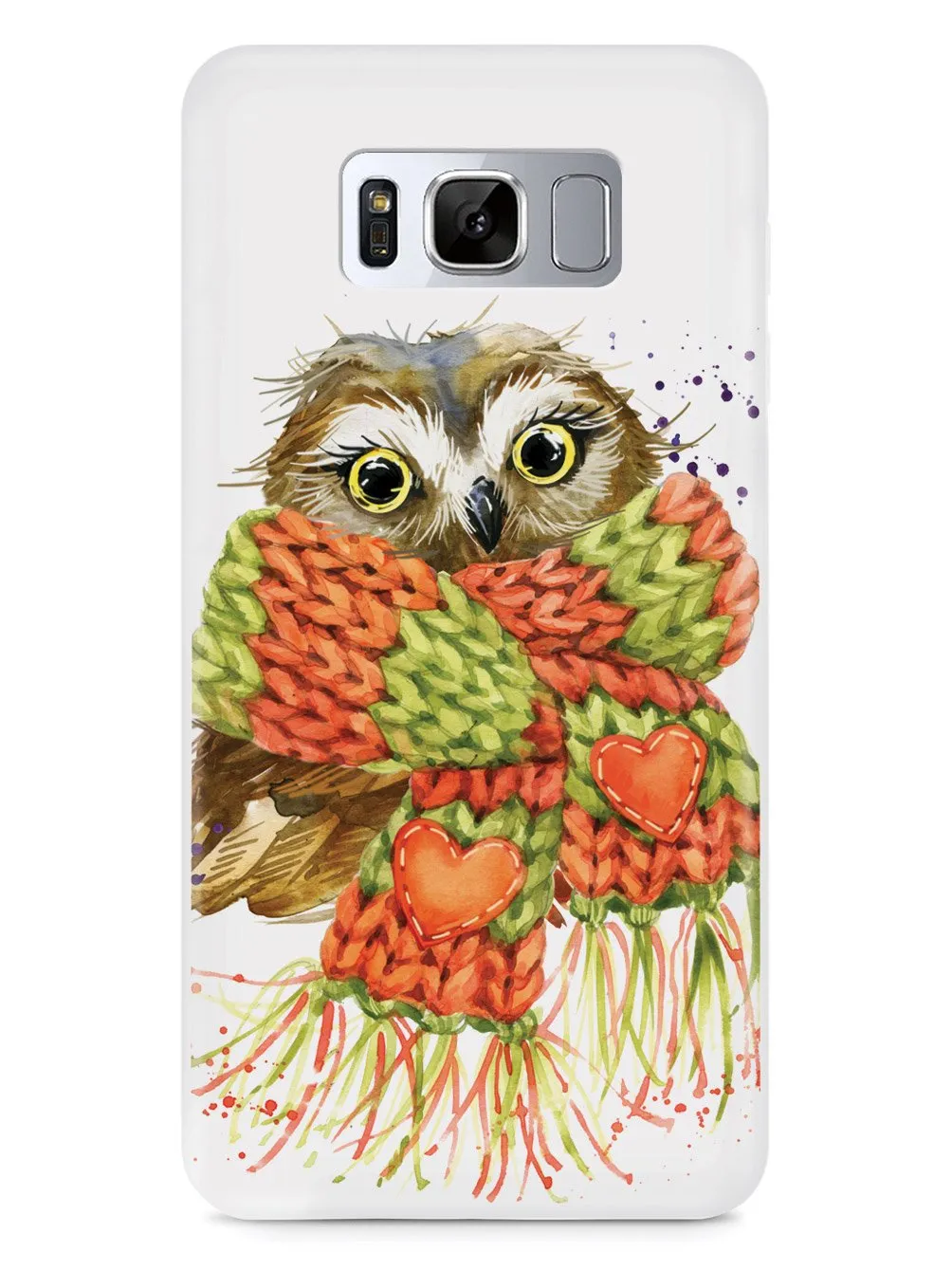 Autumn Owl with Scarf Case