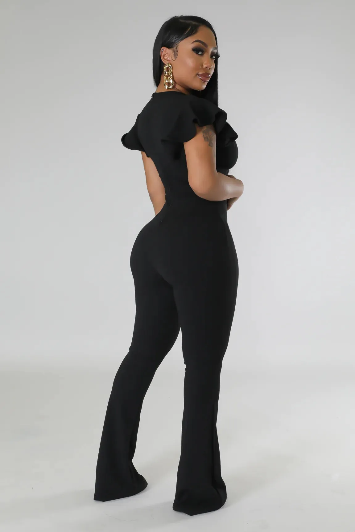 AVA JUMPSUIT | BLACK