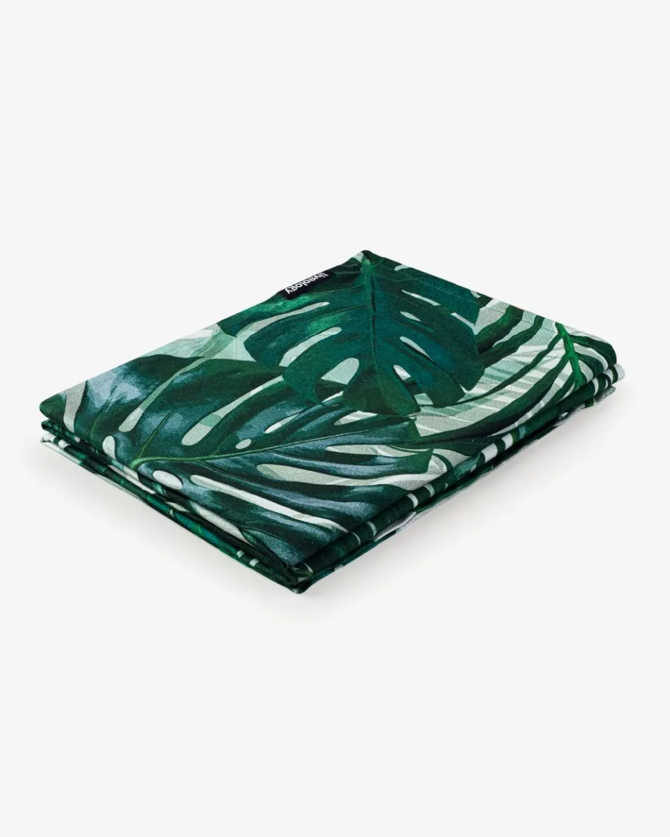 Bamboo & Cotton Blend Printed Beach Towel | Tropical Lust
