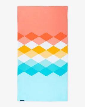 Bamboo & Cotton Blend Printed Beach Towels | Summer Days