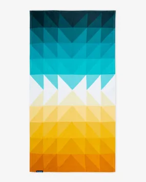 Bamboo & Cotton Blend Printed BeachTowel | Kaleido Summer