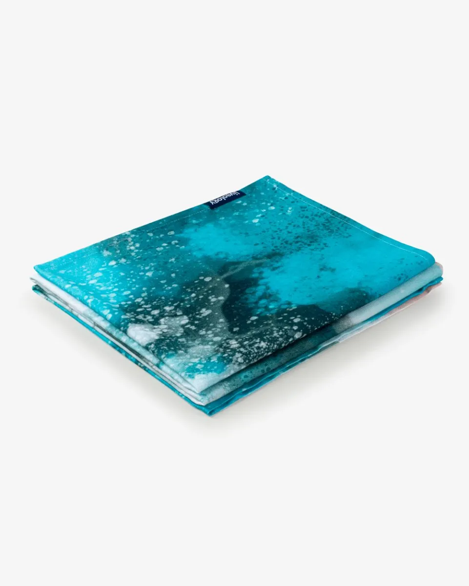 Bamboo & Cotton Blend Printed Everyday Bath Towel | Beach Days