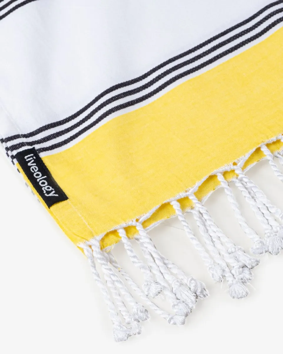 Bamboo & Cotton Blend Woven Bath Towel | Isla del Sol
