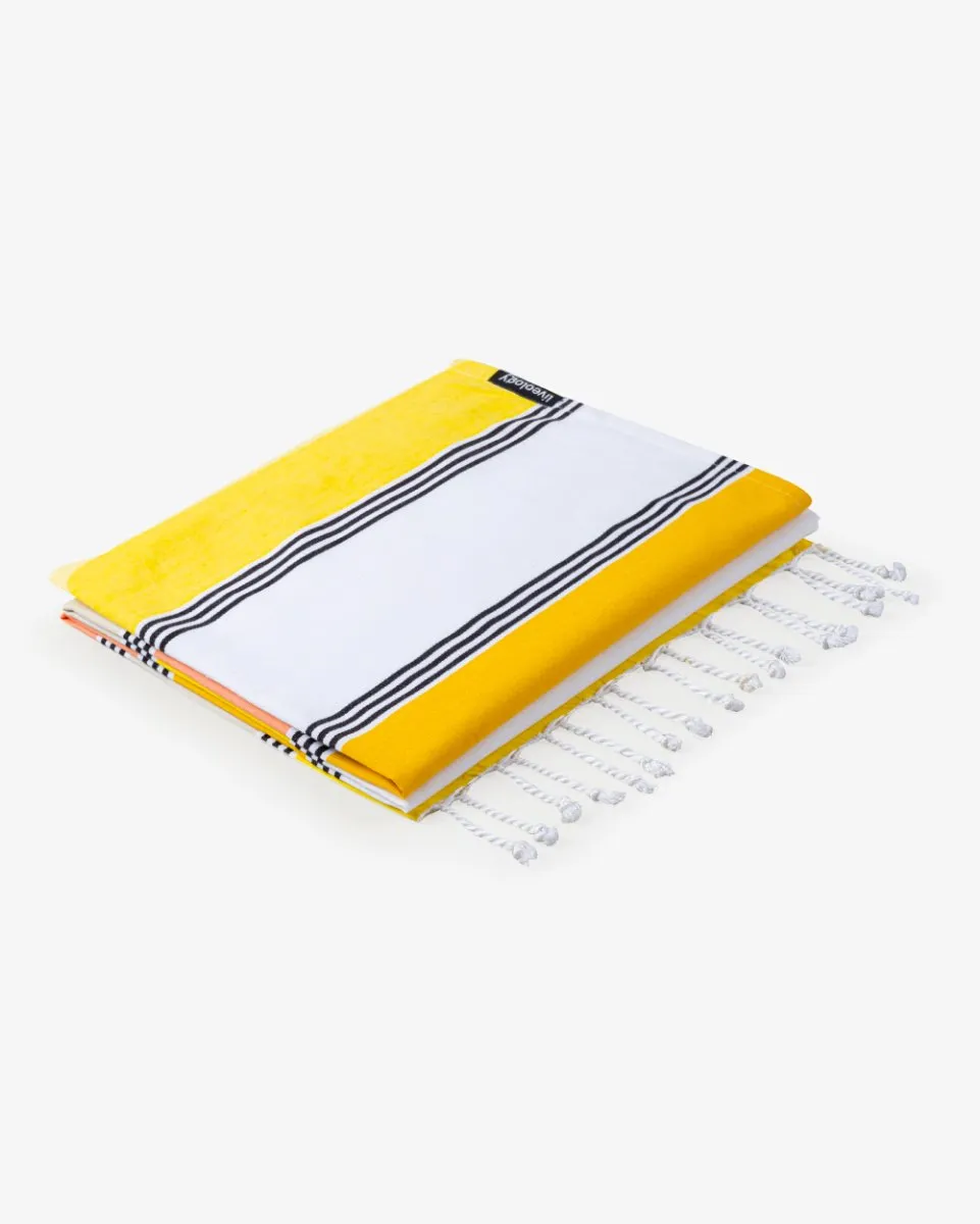 Bamboo & Cotton Blend Woven Bath Towel | Isla del Sol