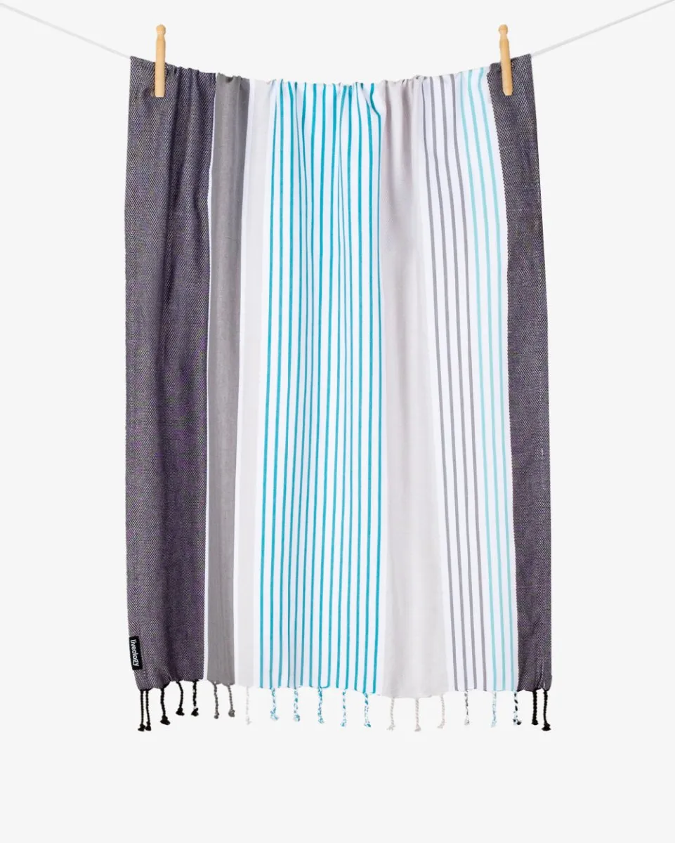 Bamboo & Cotton Blend Woven Bath Towel | Nautica