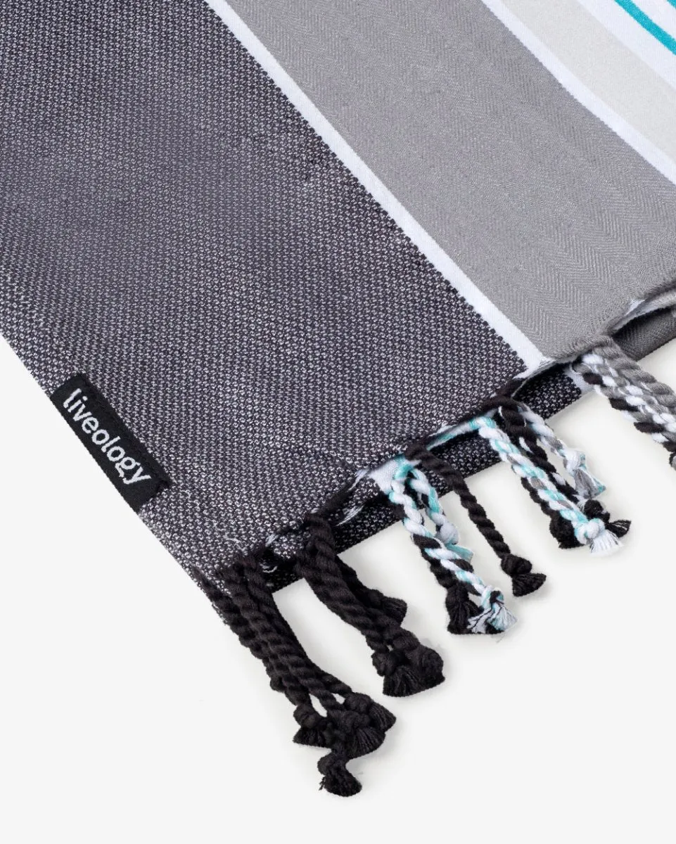 Bamboo & Cotton Blend Woven Bath Towel | Nautica