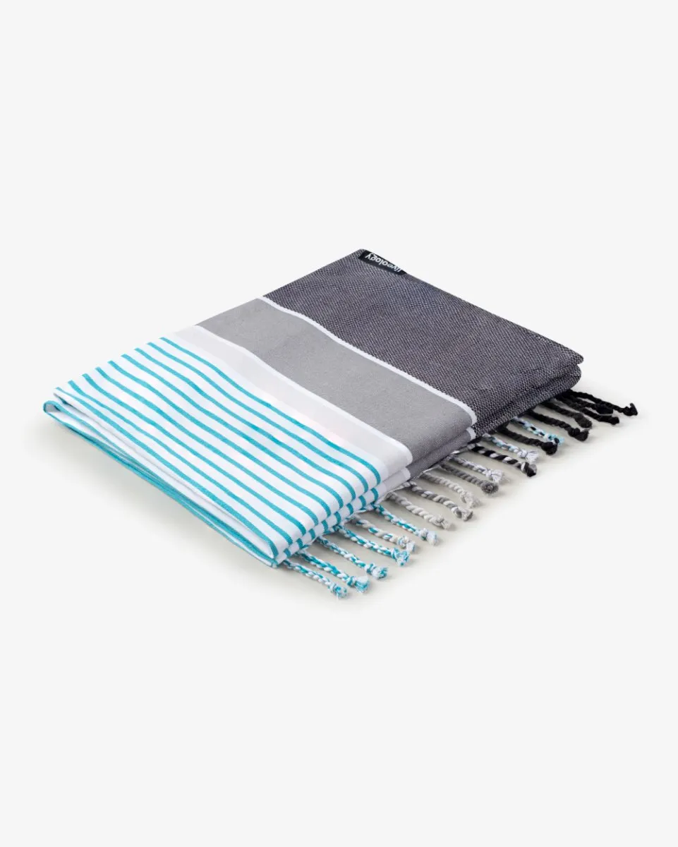 Bamboo & Cotton Blend Woven Bath Towel | Nautica