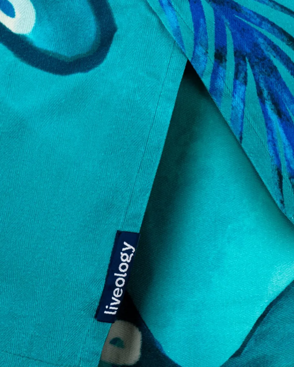 Bamboo & Cotton Printed Beach & Bath Towel | Turtled