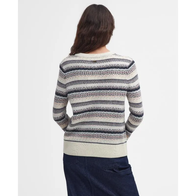 Barbour Peak Knitted Ladies Jumper - Multi