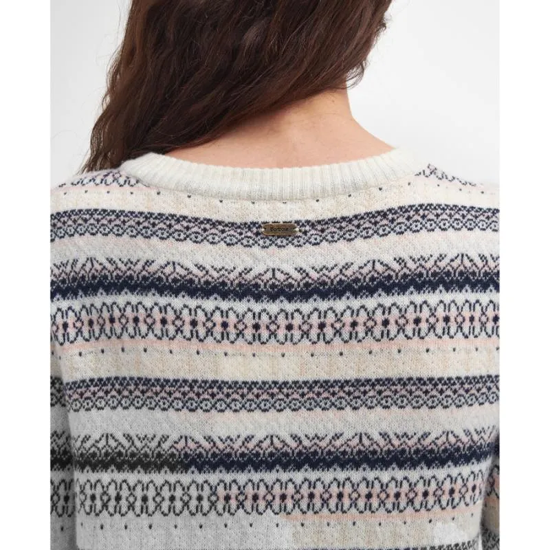 Barbour Peak Knitted Ladies Jumper - Multi