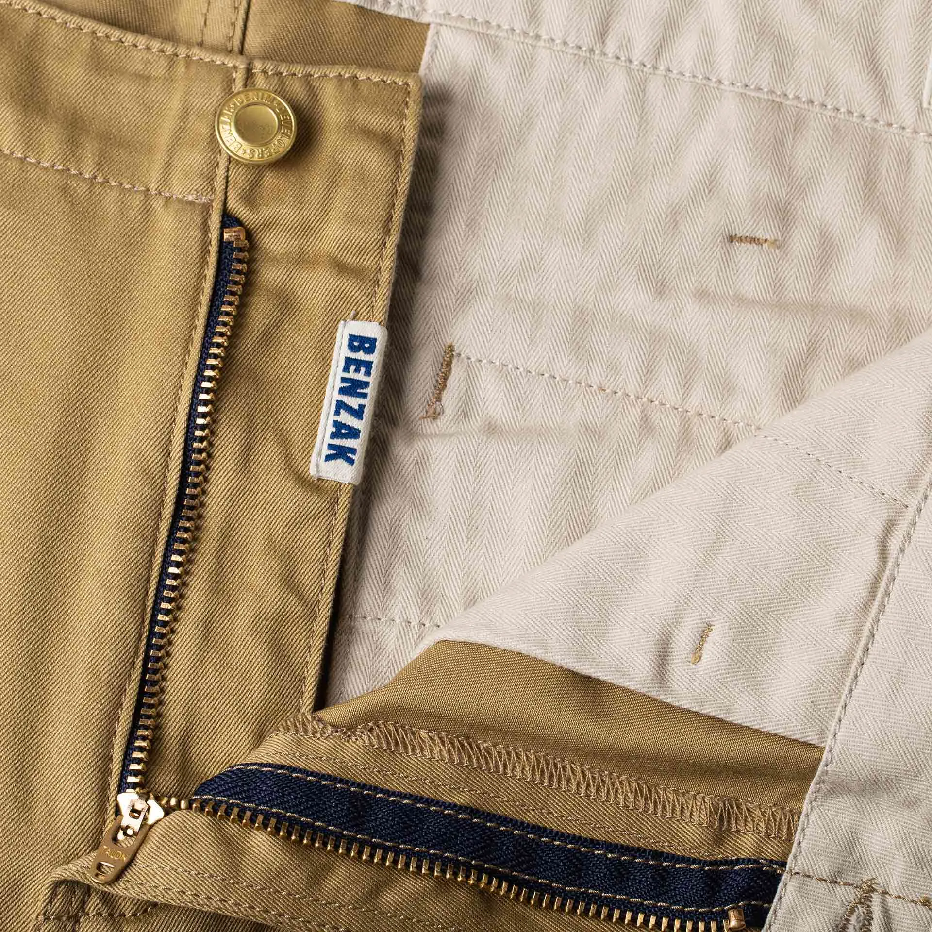 BC-04 RELAXED CHINO 8.5 oz. bronze brown sateen twill [CORE]