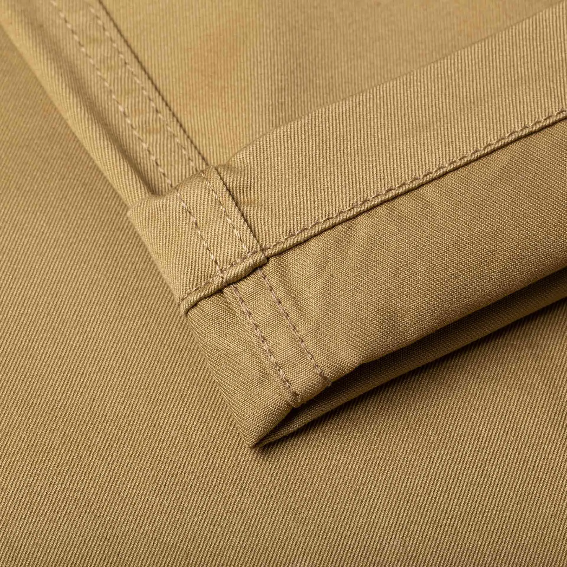 BC-04 RELAXED CHINO 8.5 oz. bronze brown sateen twill [CORE]