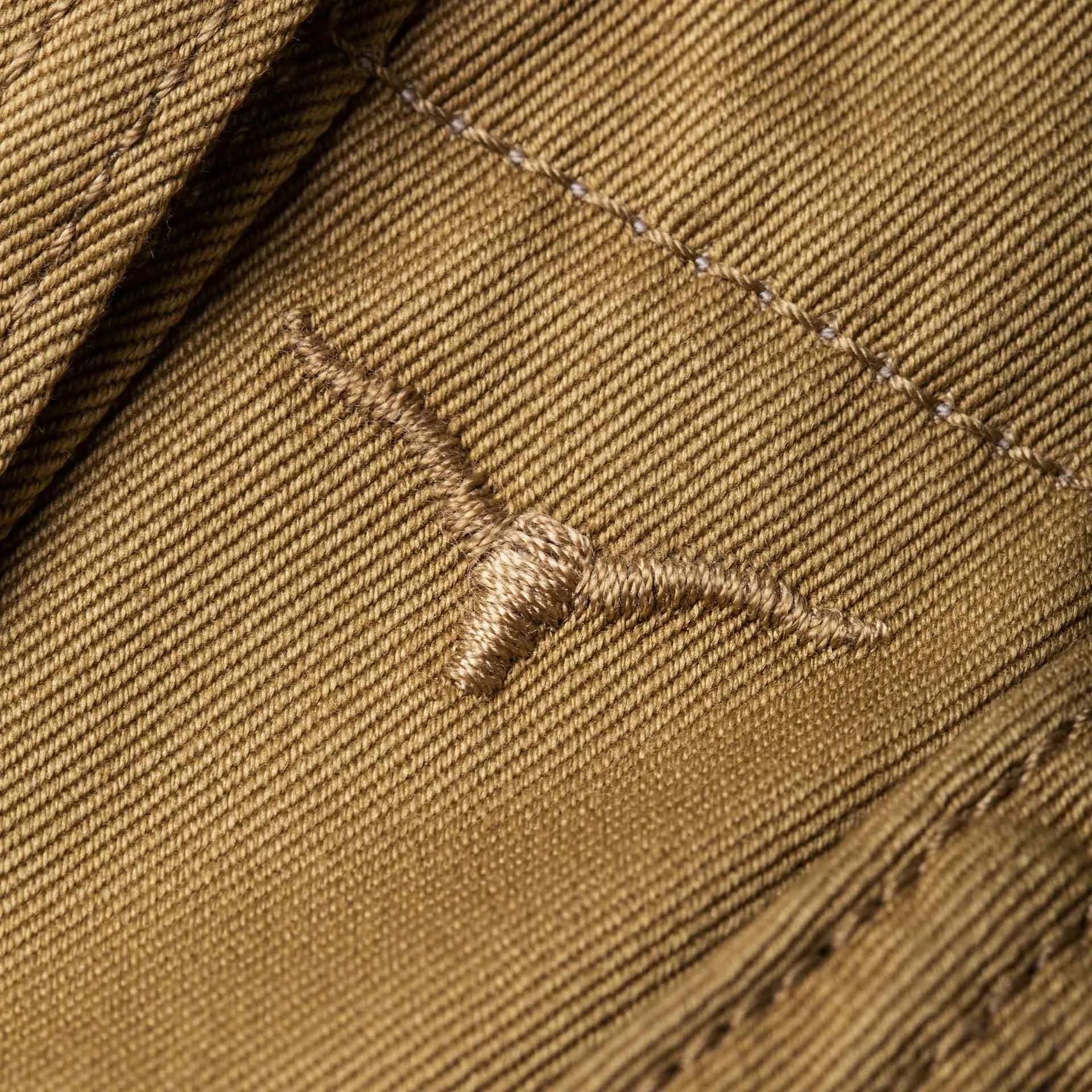 BC-04 RELAXED CHINO 8.5 oz. bronze brown sateen twill [CORE]