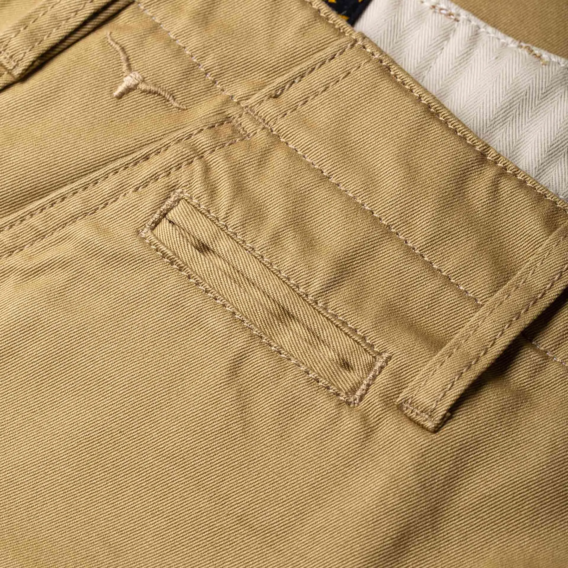 BC-04 RELAXED CHINO 8.5 oz. bronze brown sateen twill [CORE]