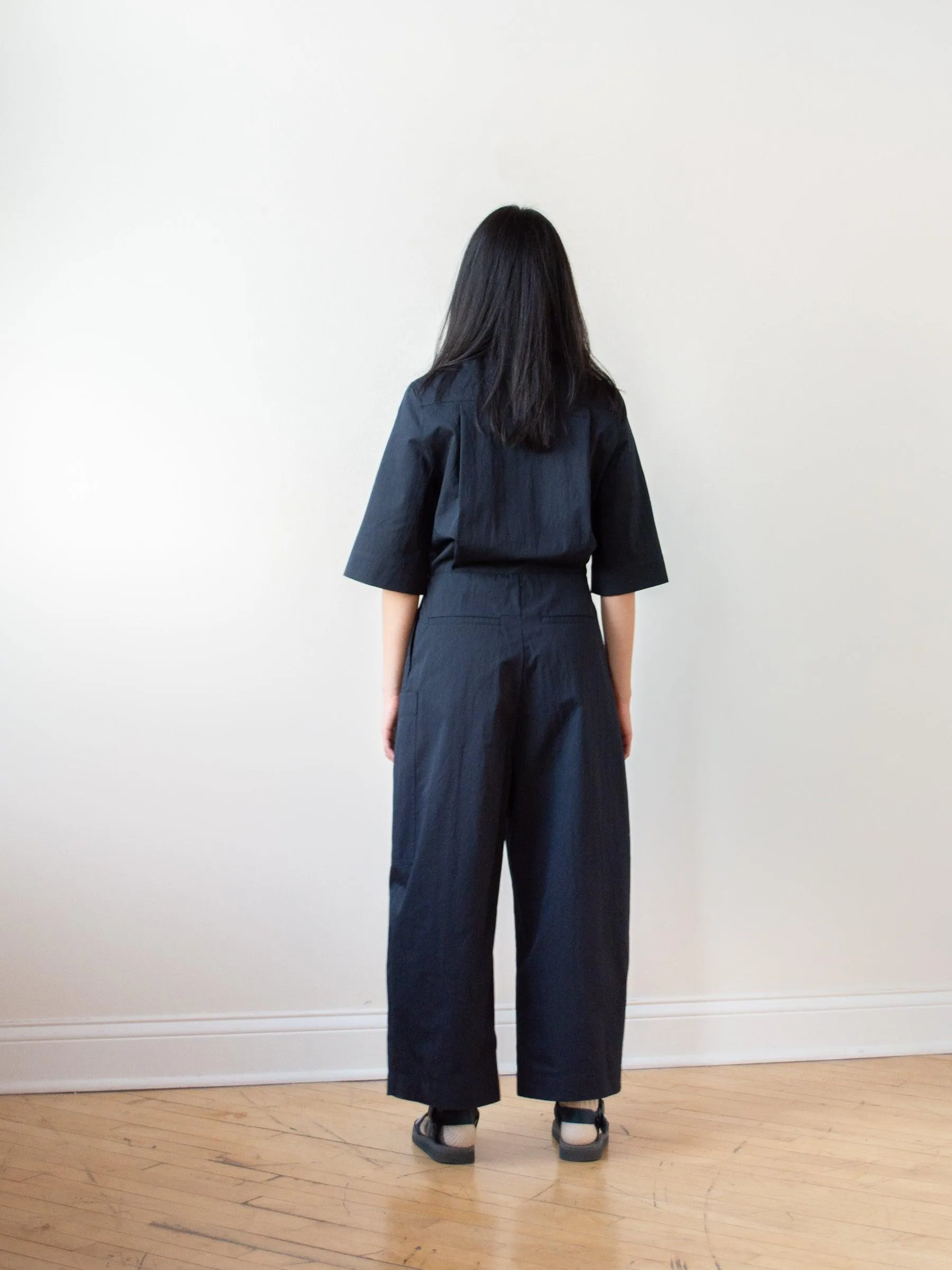 Berte Utility Jumpsuit - Dark Navy