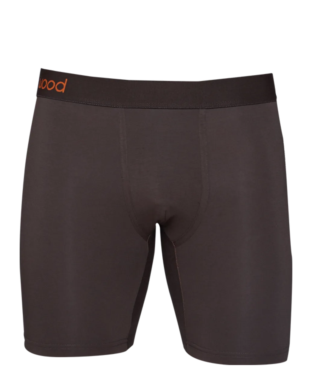 Biker Brief (No Fly) in Walnut by Wood Underwear