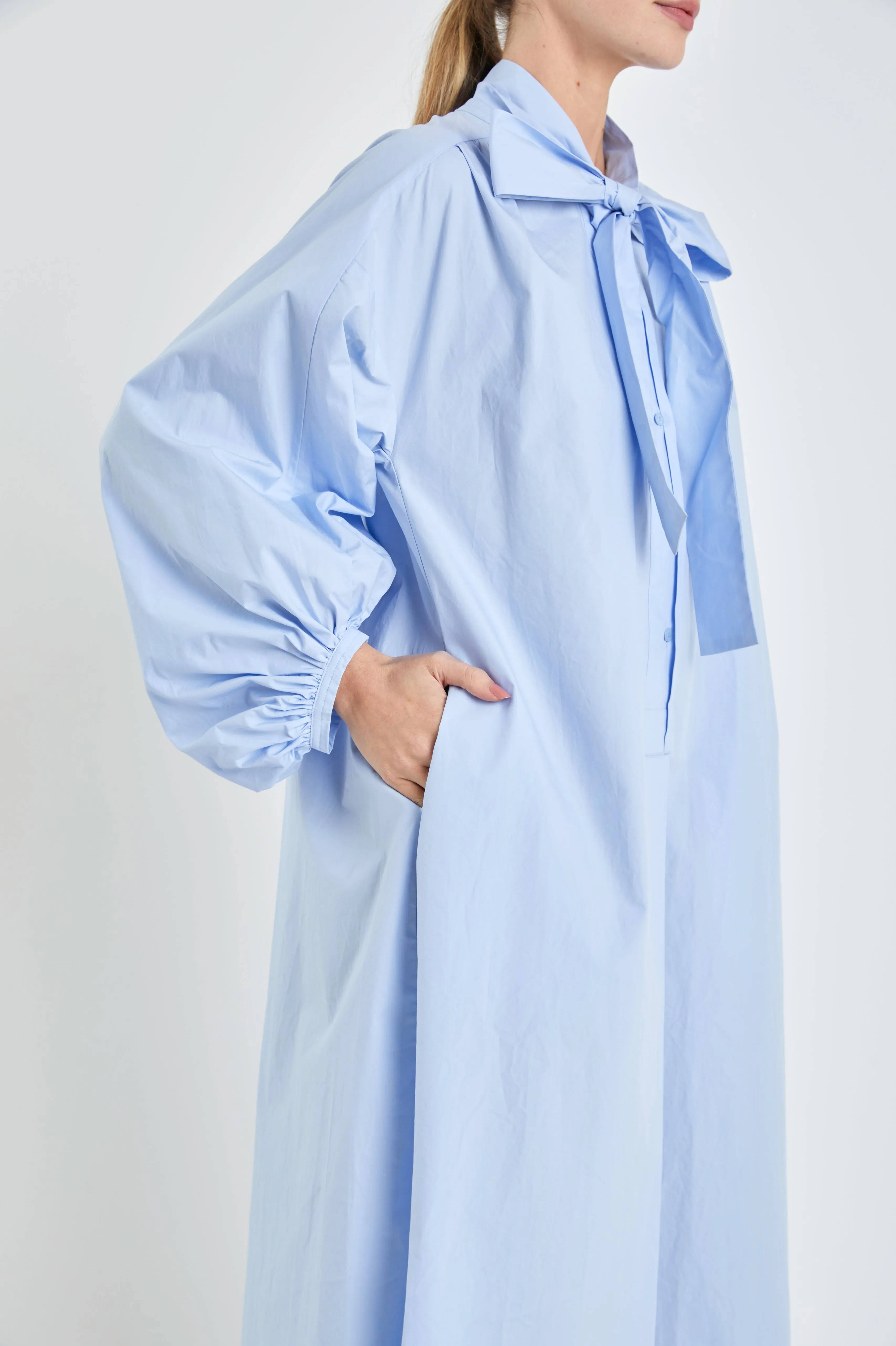 Billow Sleeve Maxi Dress