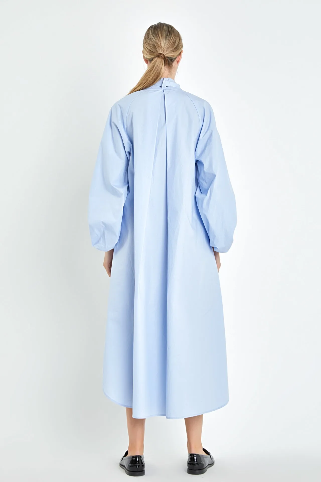 Billow Sleeve Maxi Dress