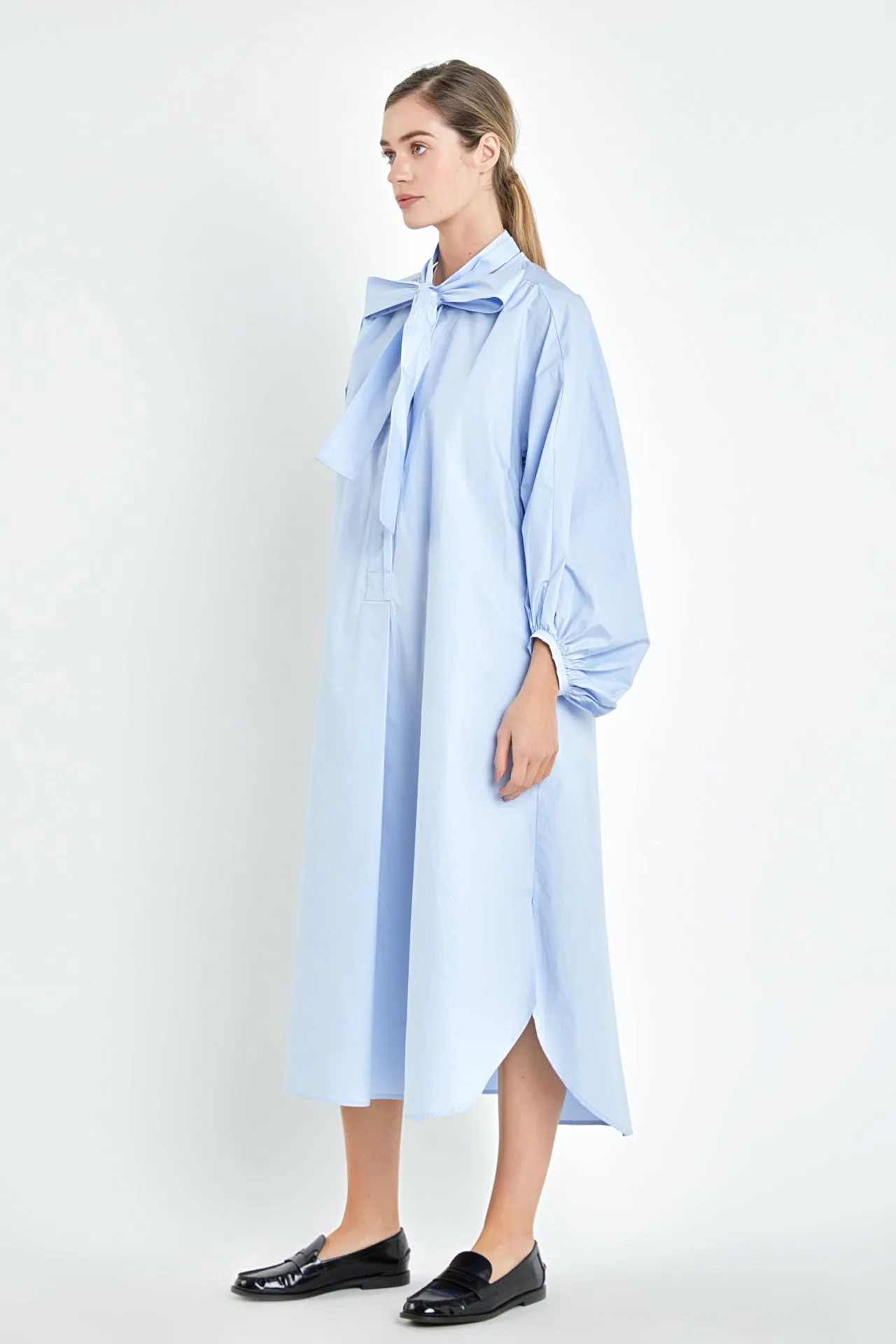 Billow Sleeve Maxi Dress