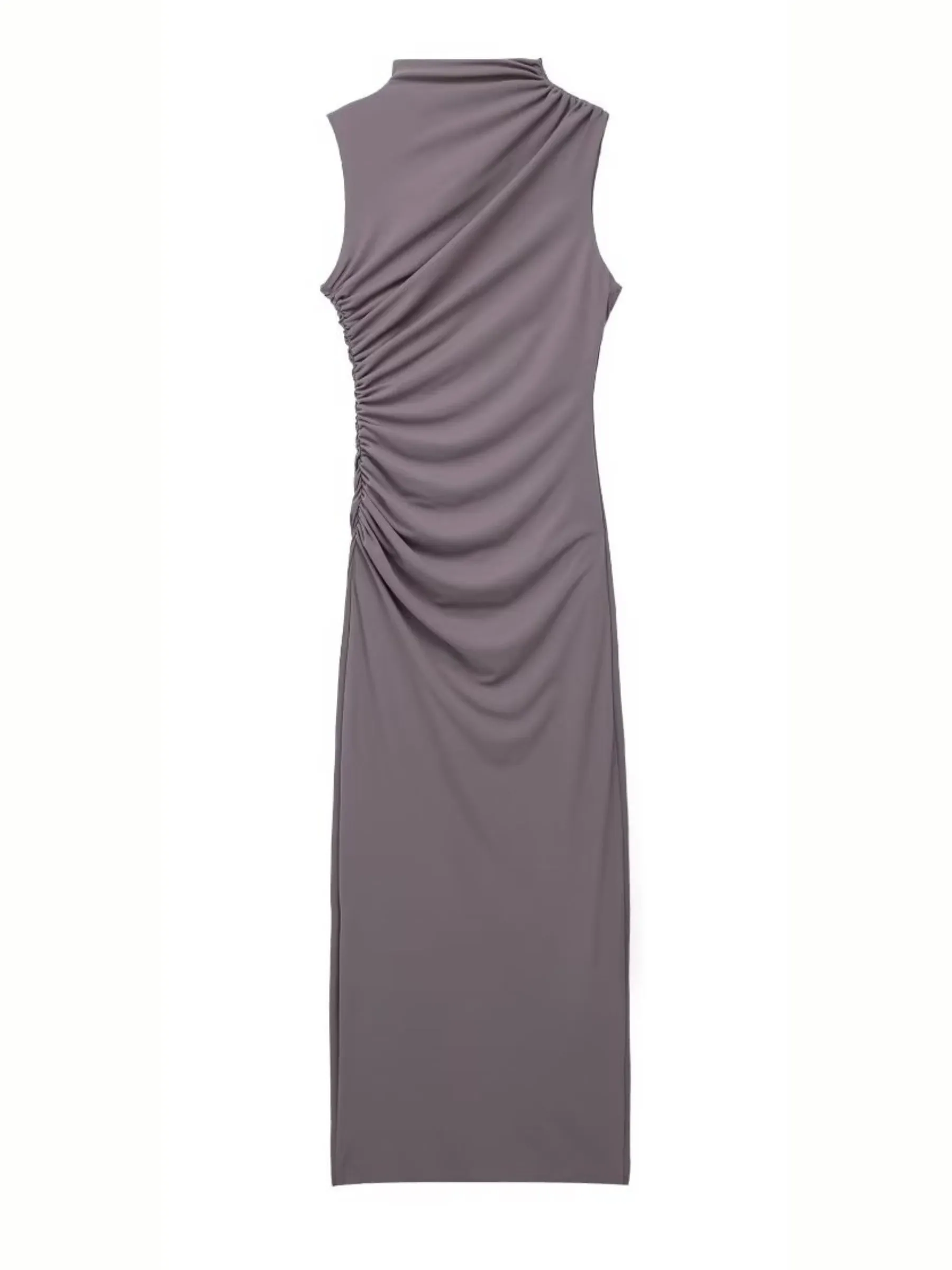Bonnyshow Paola Pleated Midi Dress
