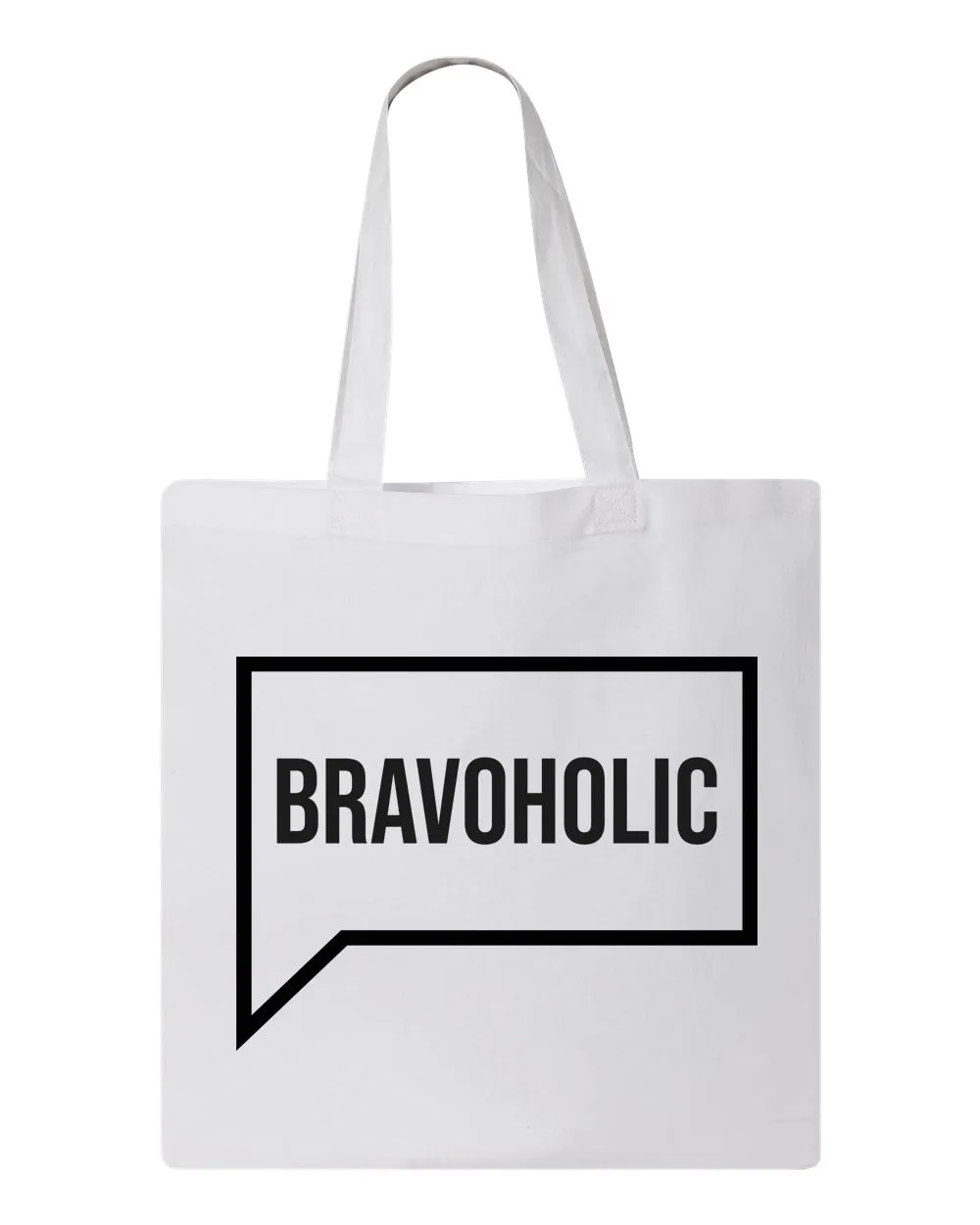 Bravoholic Bundle: V-Neck Tee & Tote Bag (Sizes XS-4XL)