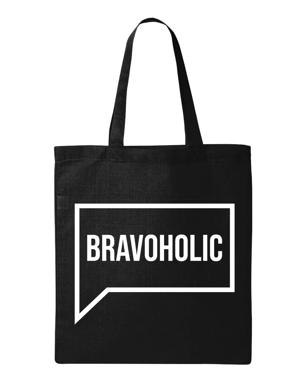 Bravoholic Bundle: V-Neck Tee & Tote Bag (Sizes XS-4XL)