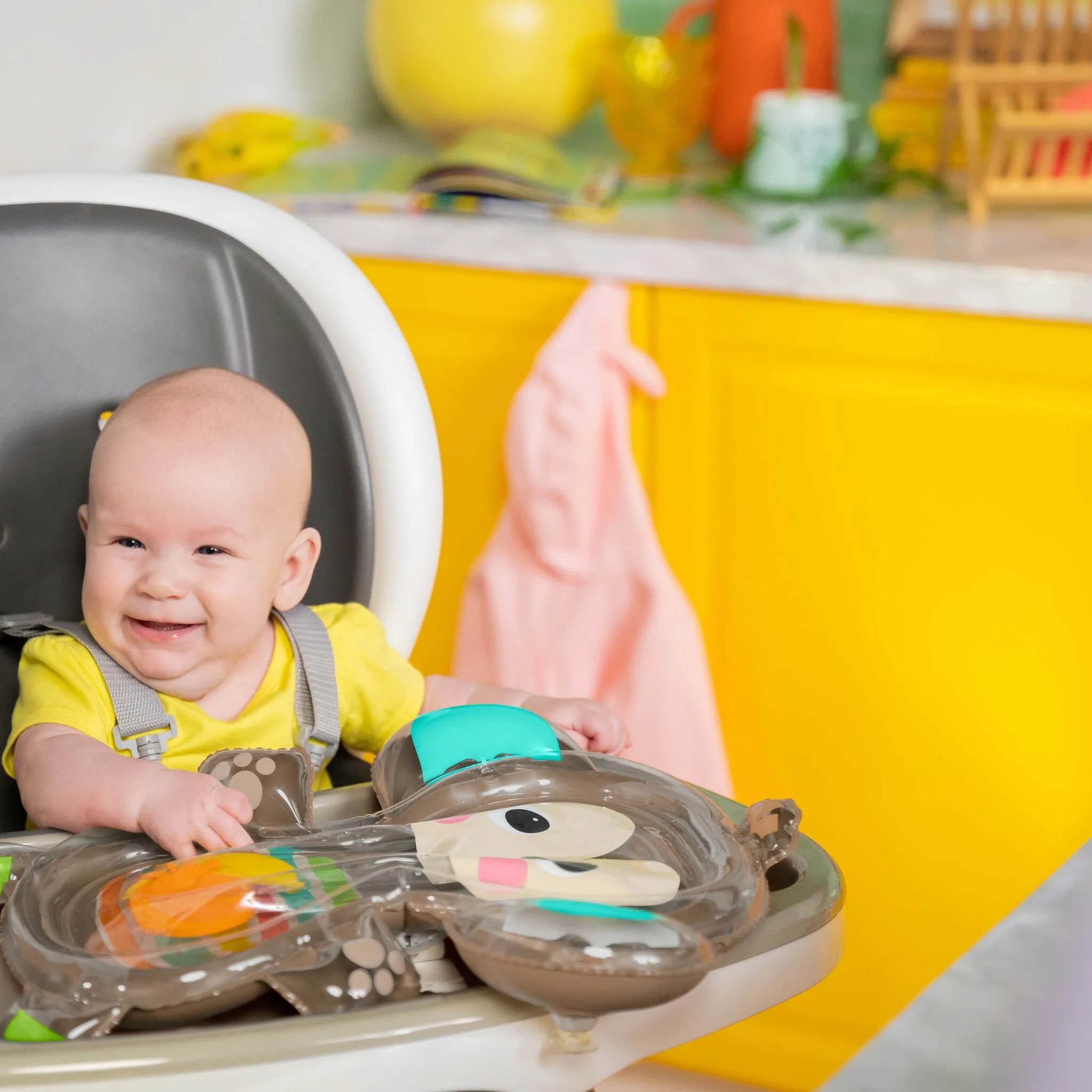 Bright Starts - Hungry Monkey™ Tummy Time Water Mat