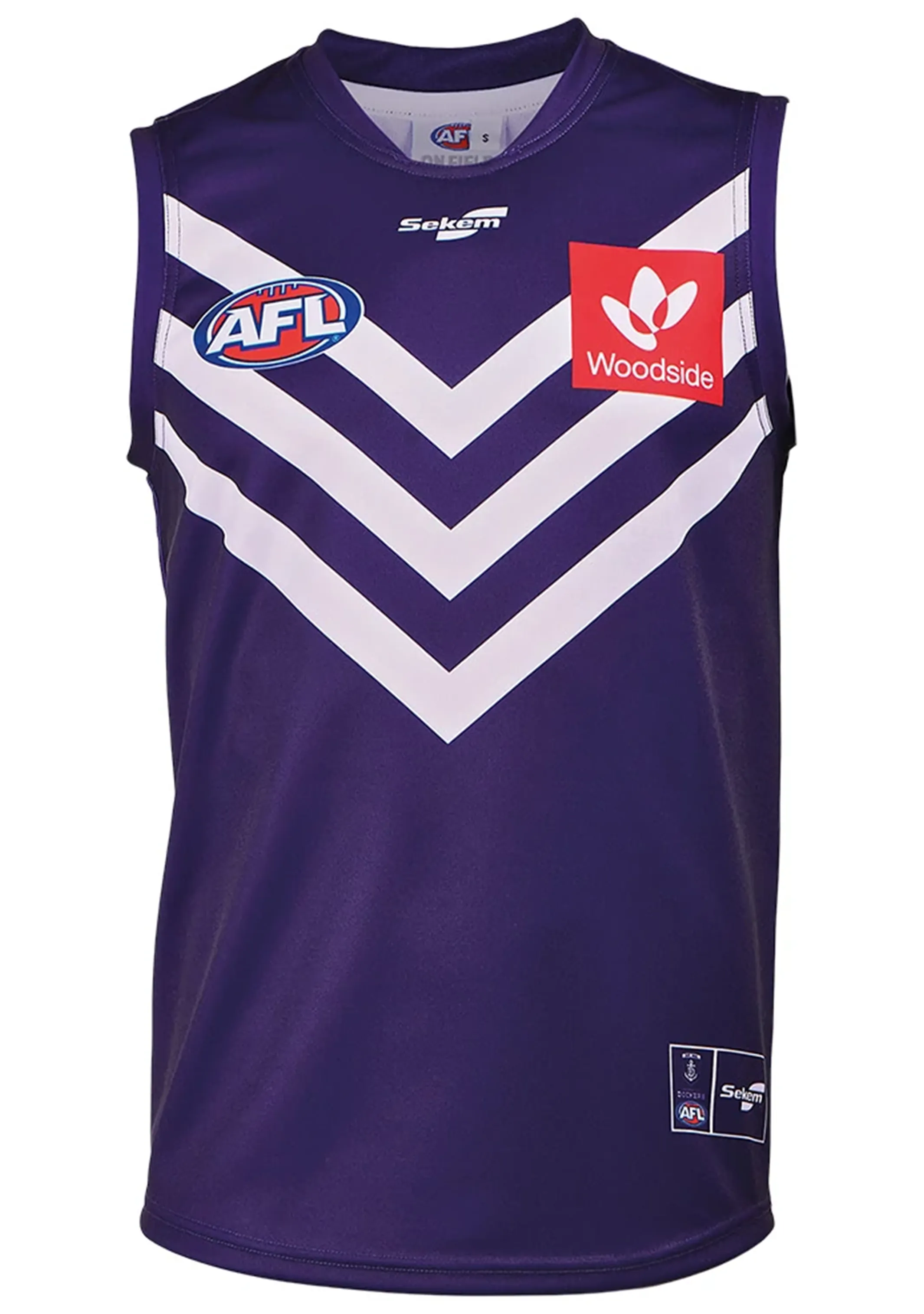 Burley Sekem Adults Fremantle Dockers Home Replica Jumper