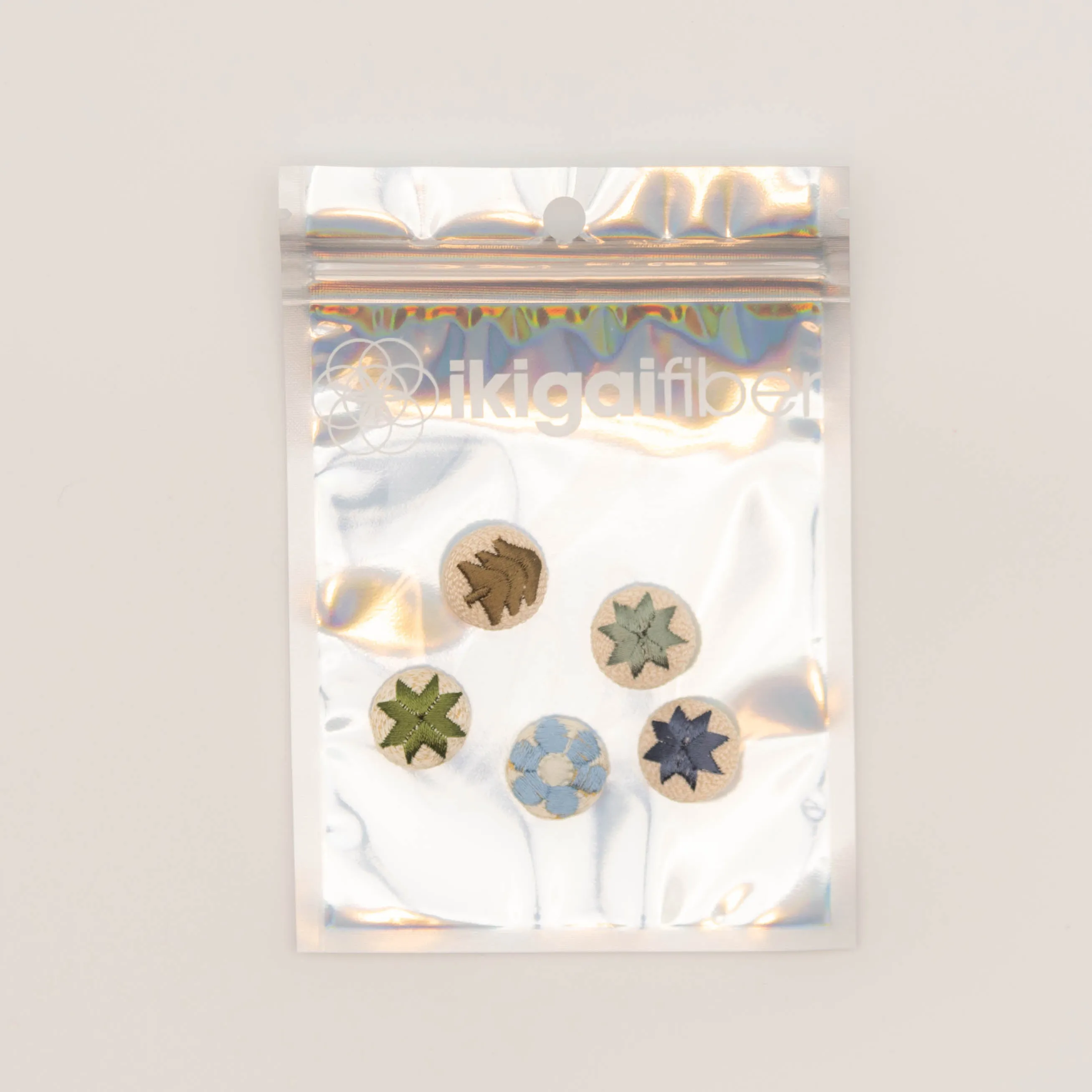 Buttons - Embroidered