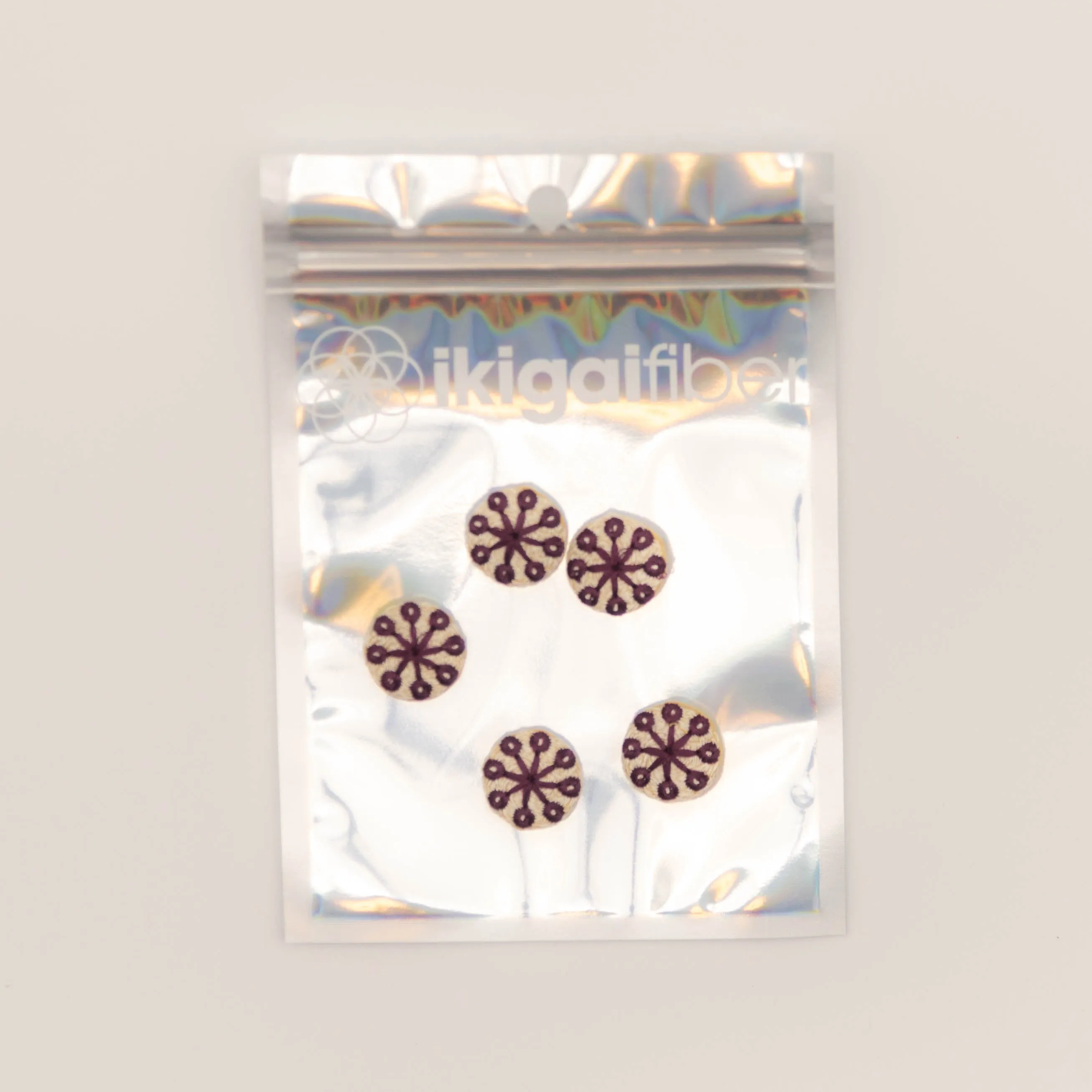 Buttons - Embroidered