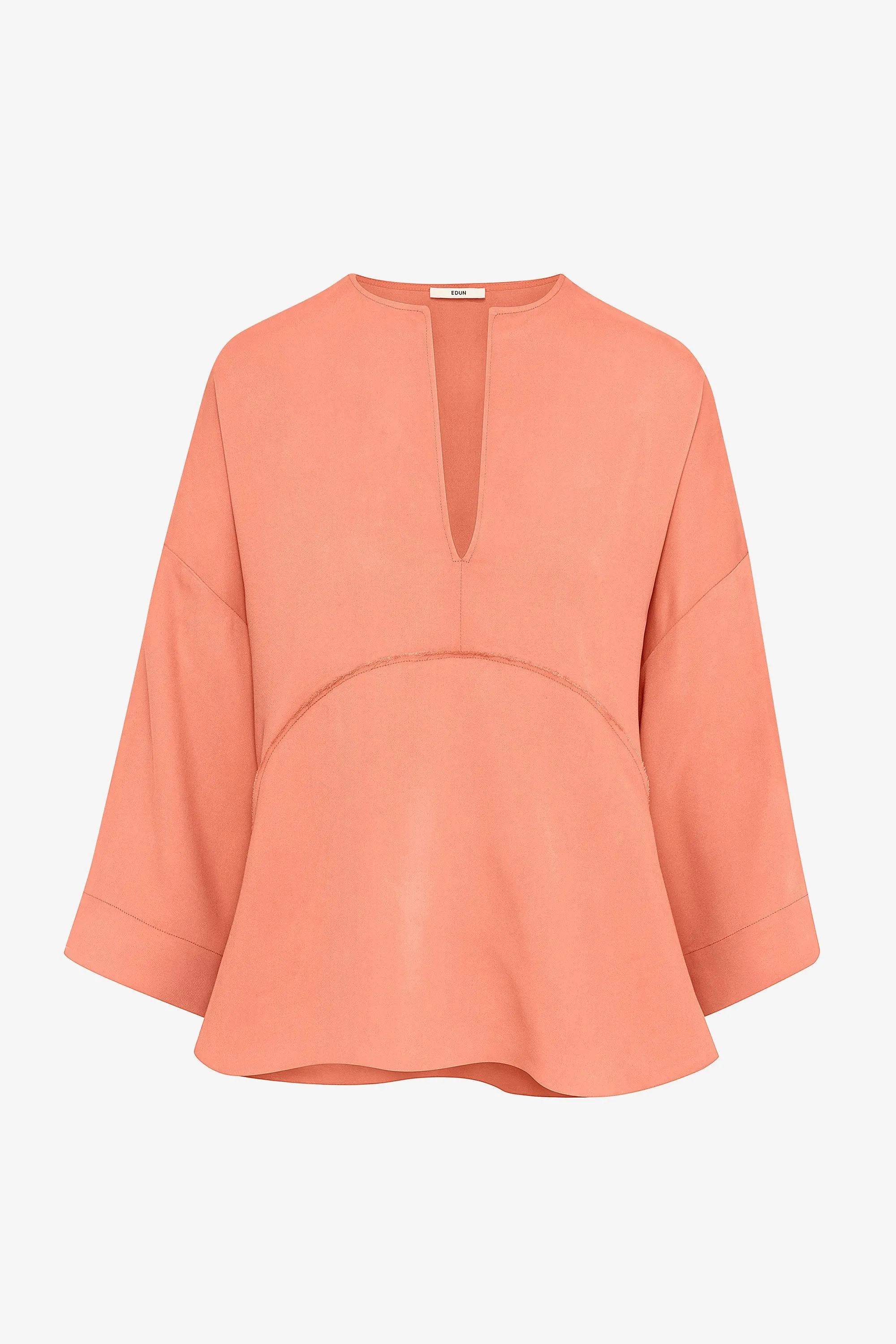 CADY CIRCLE SEAM BLOUSE