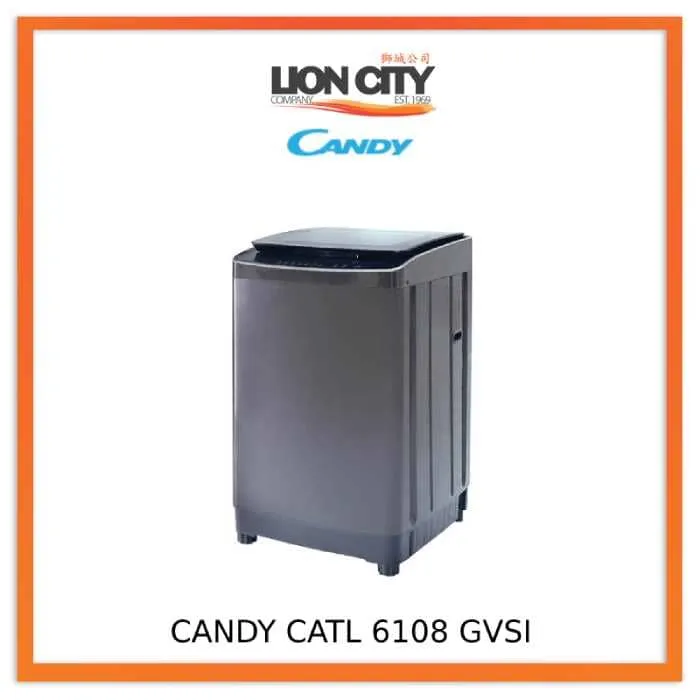 Candy CATL 6108 GVSI 10KG Fully Automatic Top Load Washer