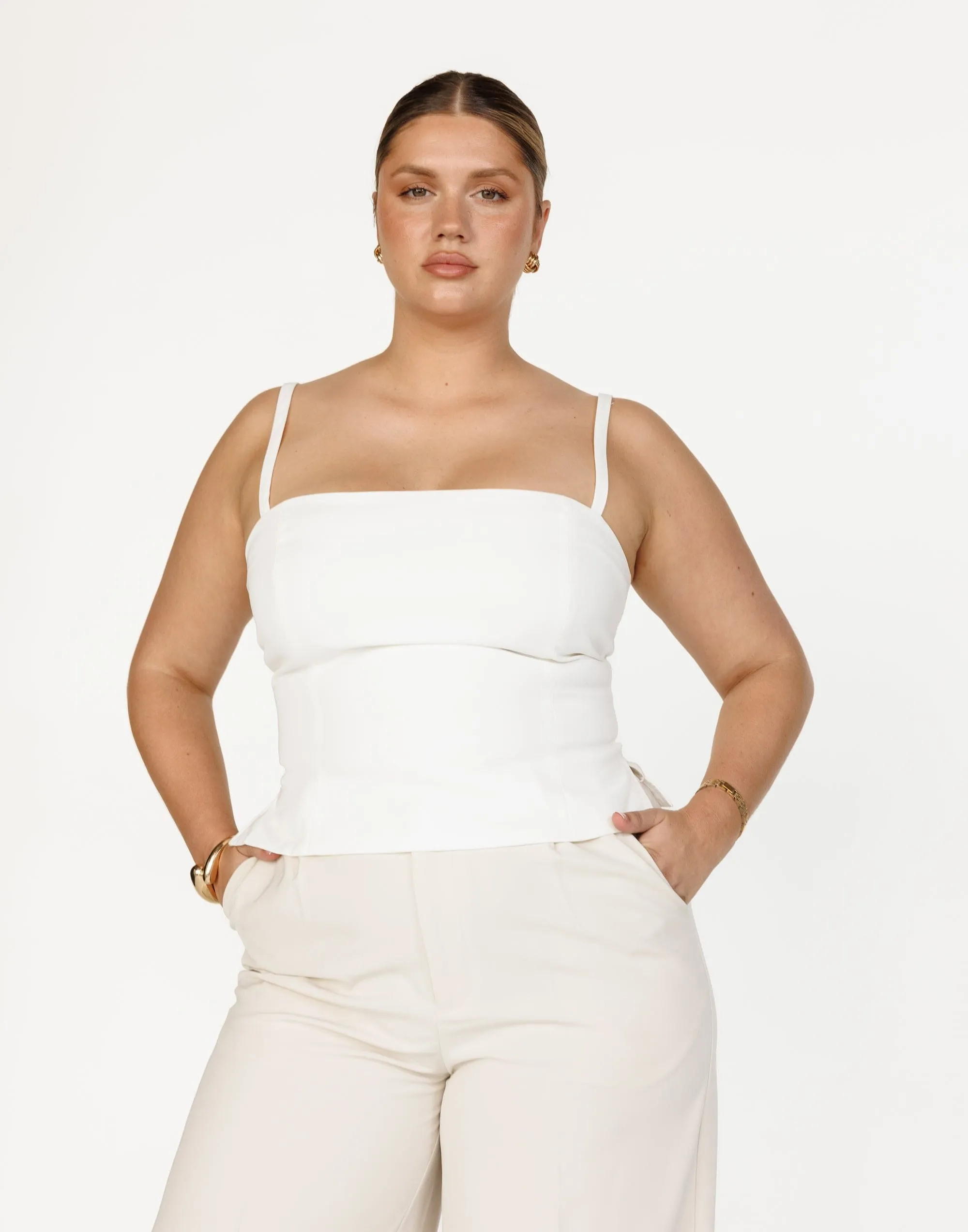 Caris Top (White)