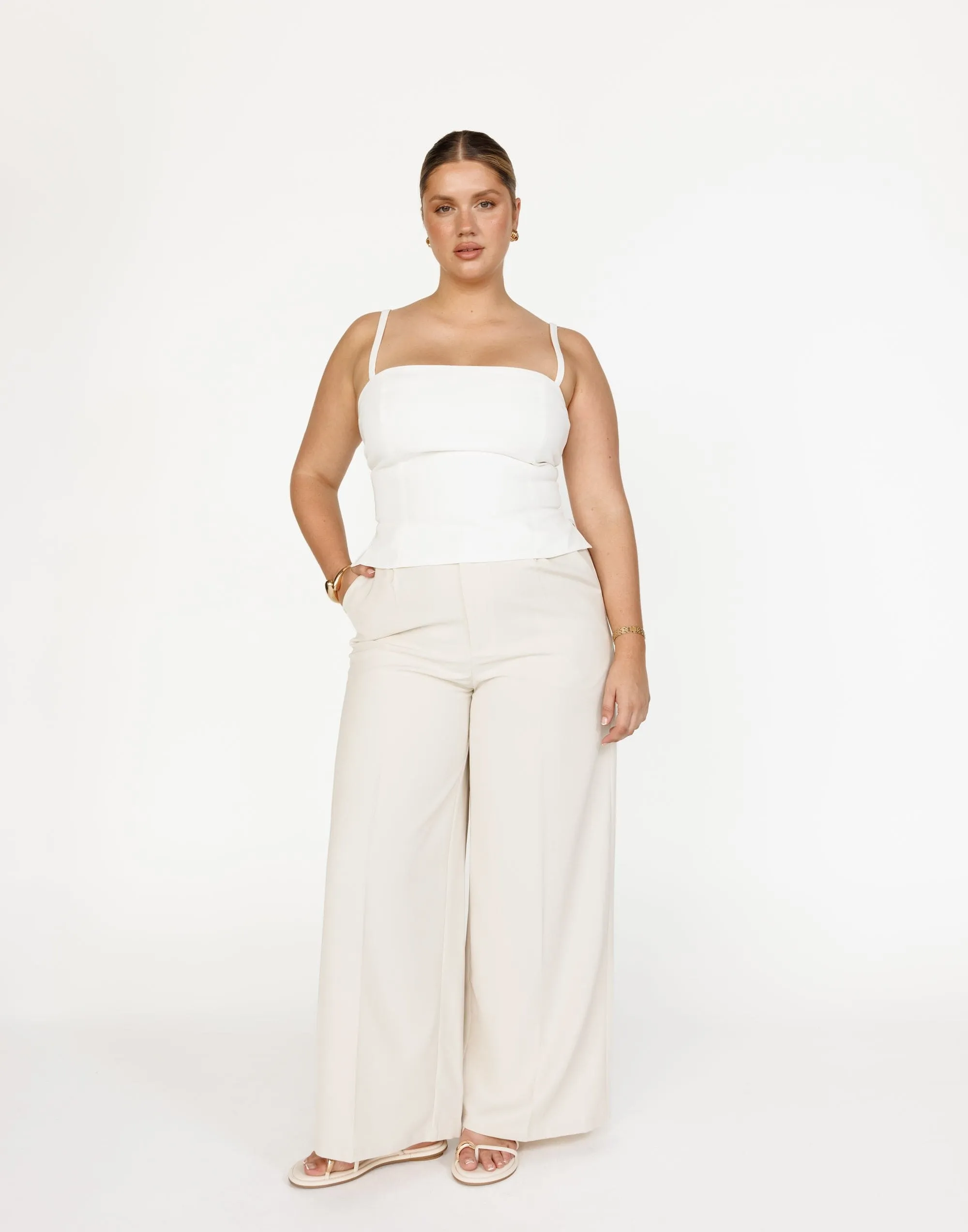 Caris Top (White)