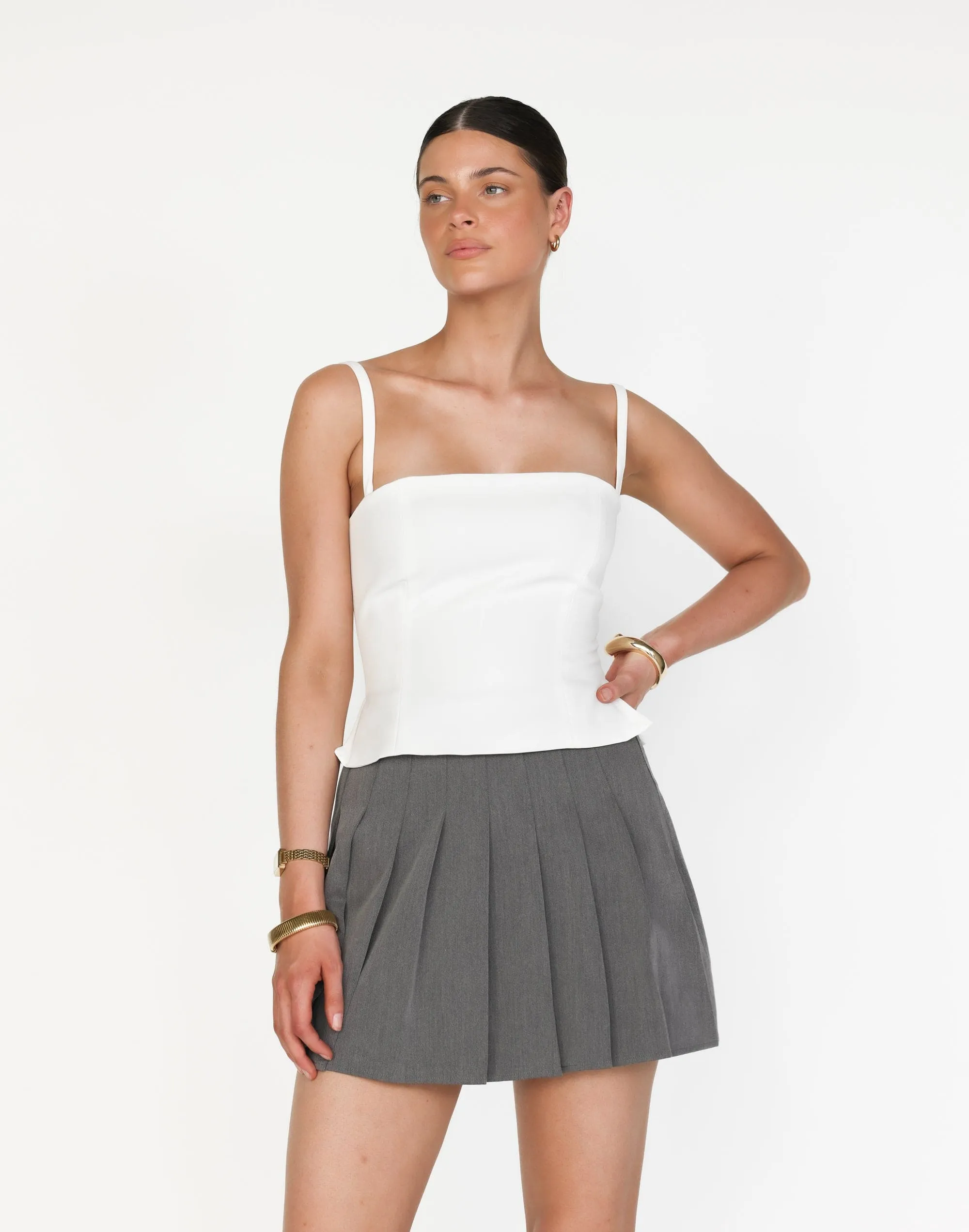 Caris Top (White)